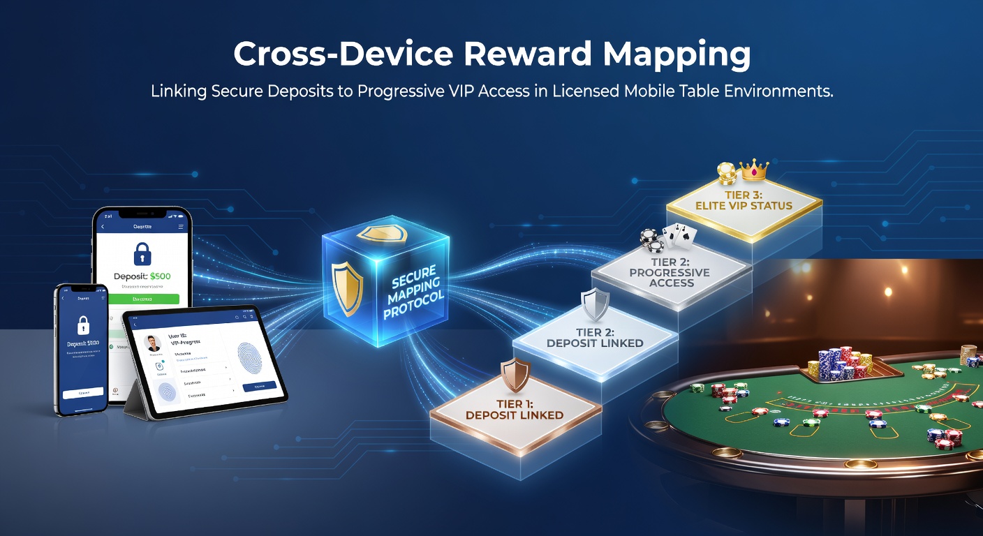 Cross-device beloningsmapping in mobiele casino omgevingen met veilige transacties en VIP niveaus