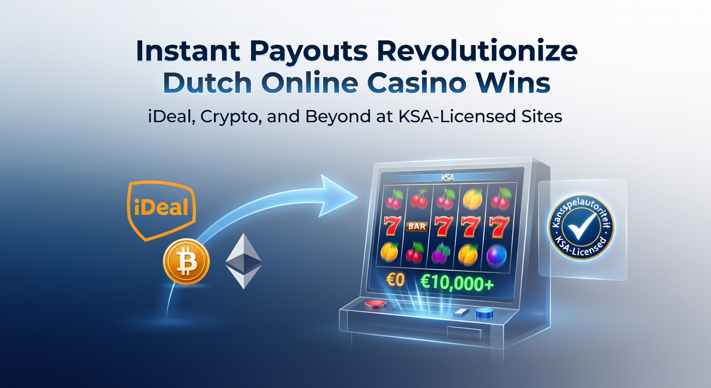 Speler checkt directe uitbetaling op mobiel bij KSA-casino met iDEAL en crypto-opties