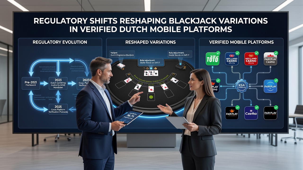 Mobiele blackjack interfaces onder nieuwe Nederlandse regelgeving
