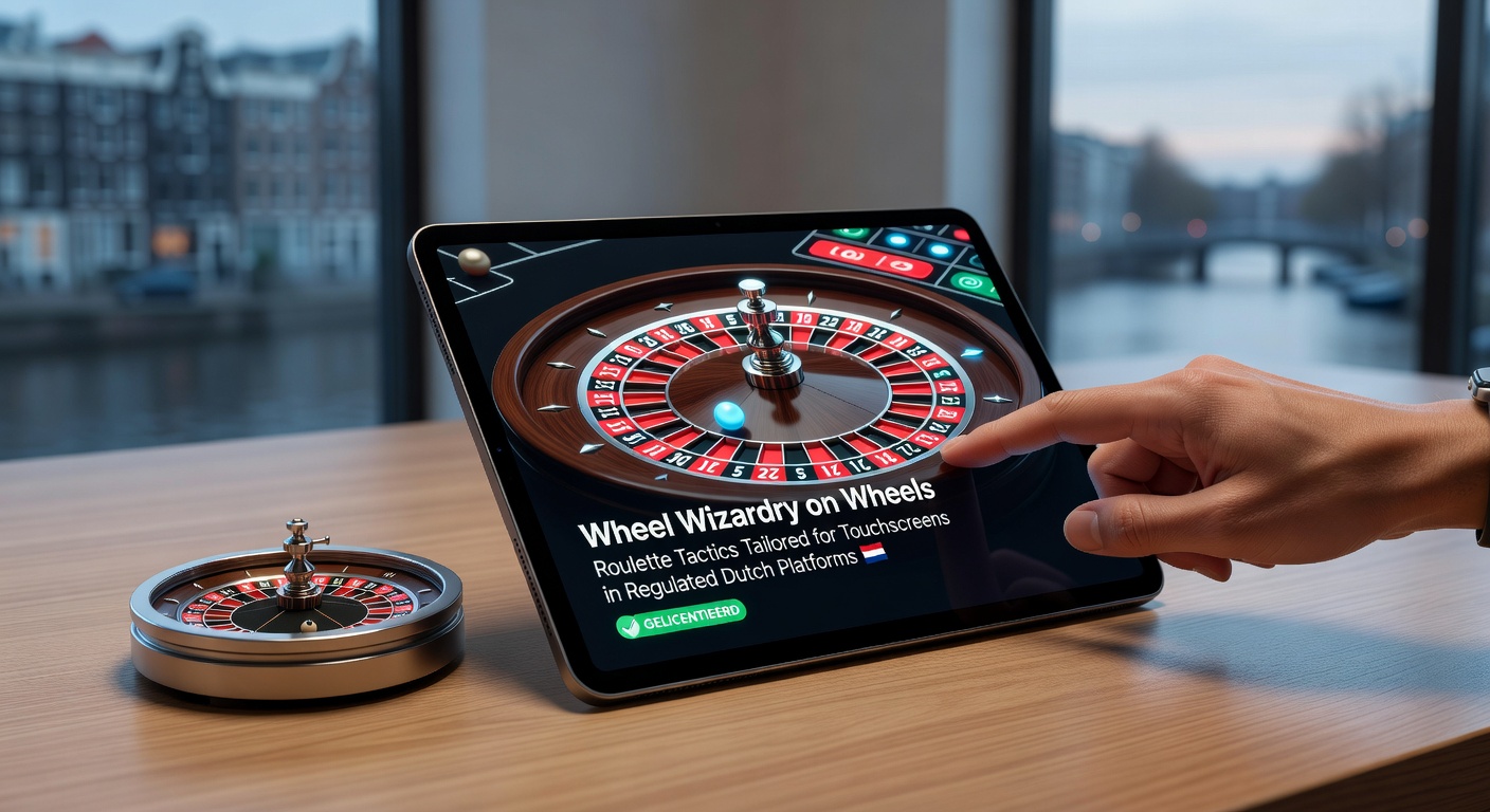 Dynamische weergave van een mobiele roulette-interface op een smartphone, met vingers die swipen over touchscreens voor snelle inzetten in een KSA-gelicentieerd Nederlands casino